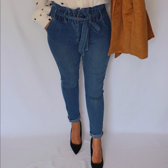 1 Left! ❤️HP❤️ Paper-bag Jeggings - Picture 7 of 8